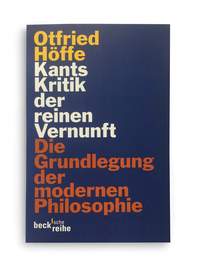 verlag c.h. beck: otfried höffe, kants kritik der reinen vernunft