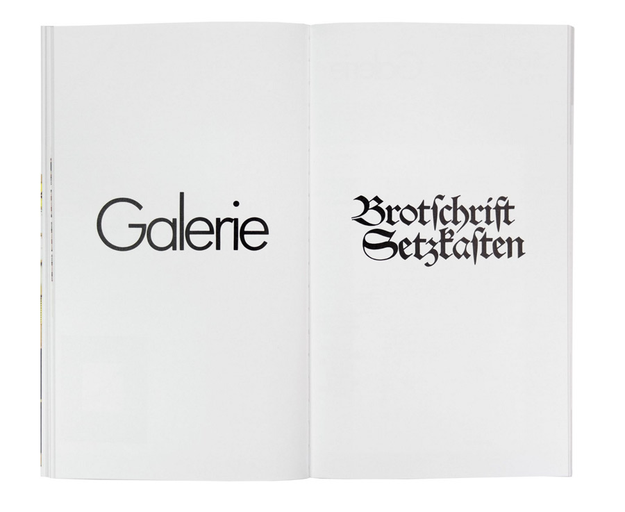 david fischbach. die galerie im setzkasten