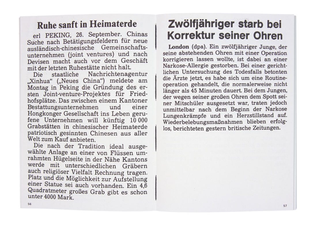 leiche, grab und friedhof, pressemeldungen