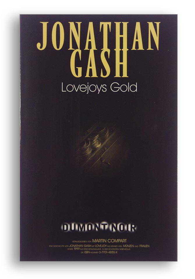 dumont verlag. jonathan gash. lovejoys gold