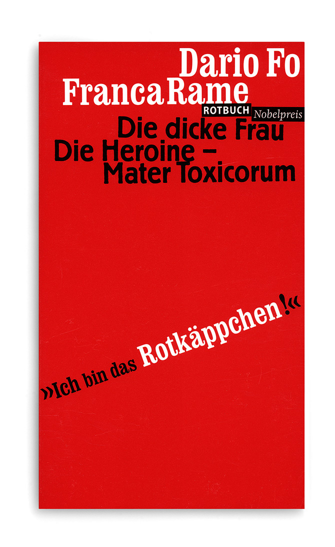 rotbuch verlag, dario fo, nobelpreis, die dicke frau