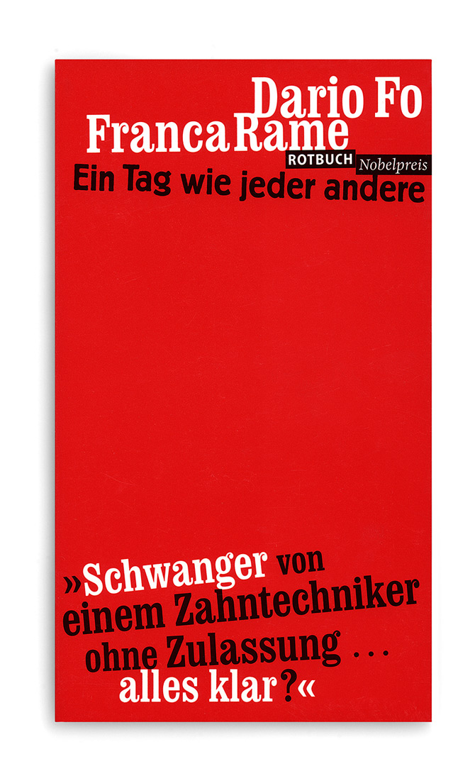 rotbuch verlag, dario fo, nobelpreis, ein tag wie jeder andere